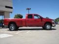 2006 Inferno Red Crystal Pearl Dodge Ram 3500 SLT Quad Cab 4x4 Dually  photo #2