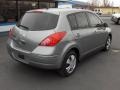 2008 Magnetic Gray Nissan Versa 1.8 S Hatchback  photo #3