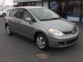 2008 Magnetic Gray Nissan Versa 1.8 S Hatchback  photo #4