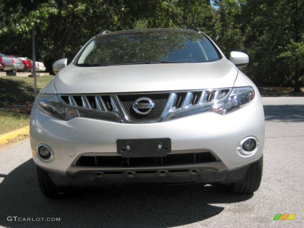 2009 Murano LE AWD - Brilliant Silver Metallic / Black photo #7