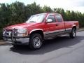 1999 Victory Red Chevrolet Silverado 1500 LS Extended Cab 4x4  photo #12