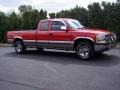 1999 Victory Red Chevrolet Silverado 1500 LS Extended Cab 4x4  photo #20