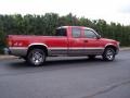 1999 Victory Red Chevrolet Silverado 1500 LS Extended Cab 4x4  photo #22