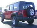 Flame Red - Wrangler Unlimited X 4x4 Right Hand Drive Photo No. 4