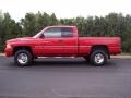 1999 Flame Red Dodge Ram 1500 Sport Extended Cab 4x4  photo #4