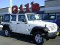 Stone White - Wrangler Unlimited X 4x4 Right Hand Drive Photo No. 1
