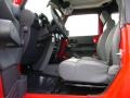 2009 Flame Red Jeep Wrangler X 4x4  photo #7