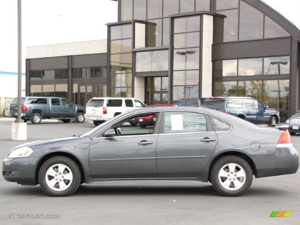 2010 Impala LT - Cyber Gray Metallic / Ebony photo #1