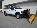 2009 Oxford White Ford F250 Super Duty XL SuperCab 4x4  photo #1