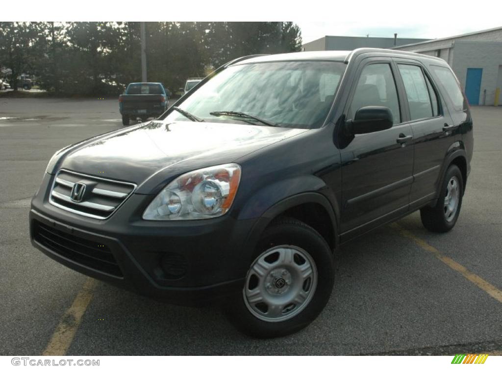 2006 CR-V LX 4WD - Royal Blue Pearl / Black photo #3