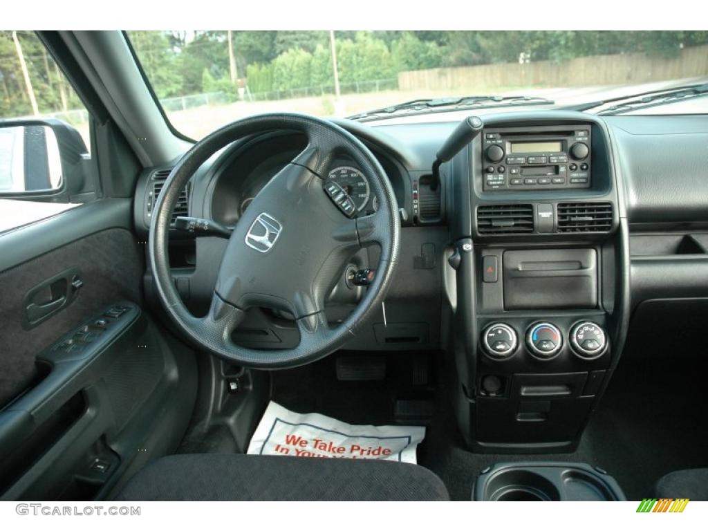 2006 CR-V LX 4WD - Royal Blue Pearl / Black photo #11