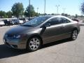 2008 Galaxy Gray Metallic Honda Civic LX Coupe  photo #2