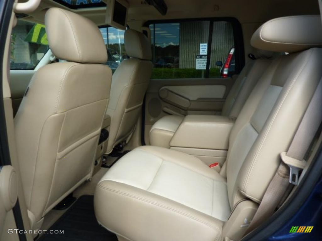 2007 Explorer Eddie Bauer 4x4 - Dark Blue Pearl Metallic / Camel photo #14