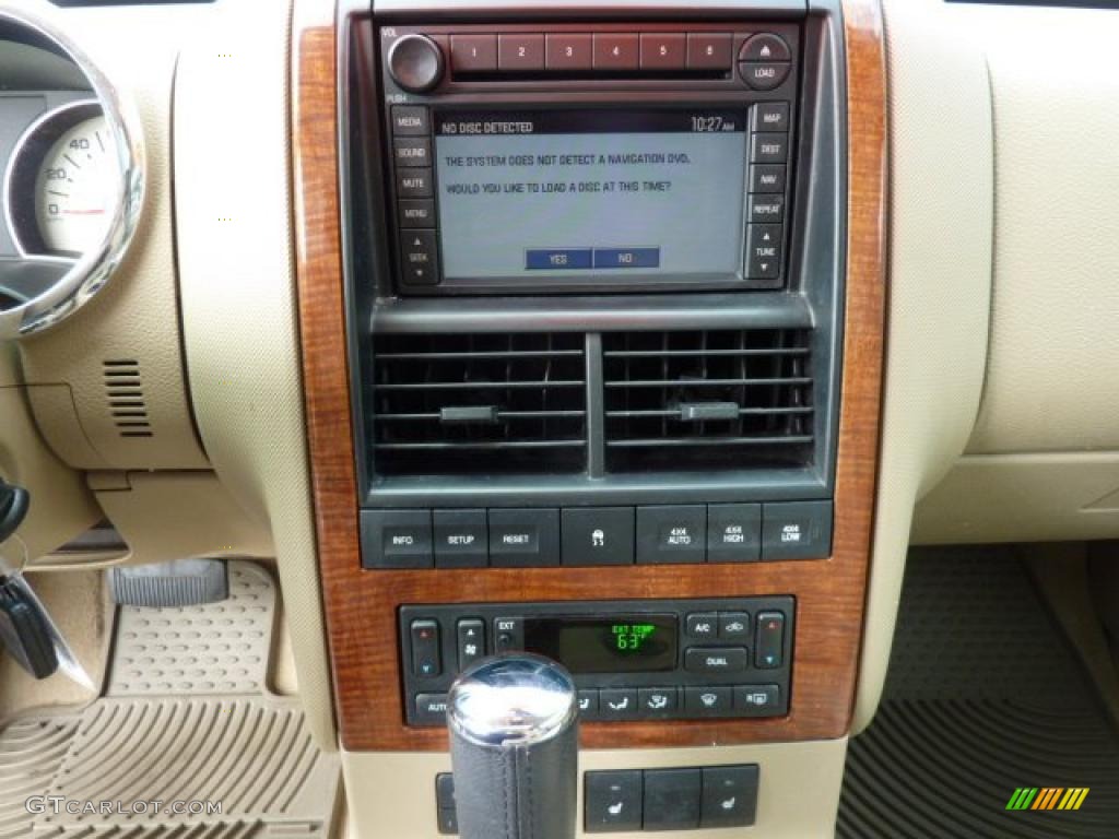 2007 Explorer Eddie Bauer 4x4 - Dark Blue Pearl Metallic / Camel photo #18