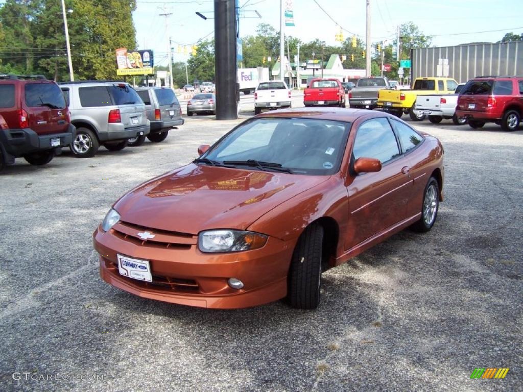 2004 Cavalier LS Sport Coupe - Sunburst Orange / Graphite photo #1