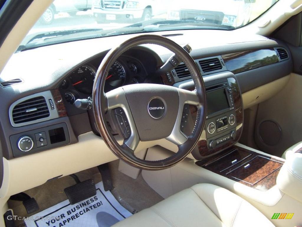 2008 Sierra 1500 Denali Crew Cab AWD - Onyx Black / Cocoa/Light Cashmere photo #20