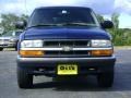 2000 Indigo Blue Metallic Chevrolet Blazer LS 4x4  photo #2