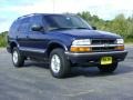 2000 Indigo Blue Metallic Chevrolet Blazer LS 4x4  photo #9