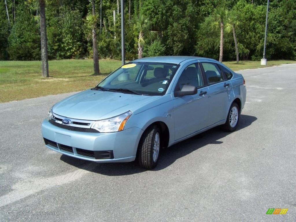 Light Ice Blue Metallic Ford Focus