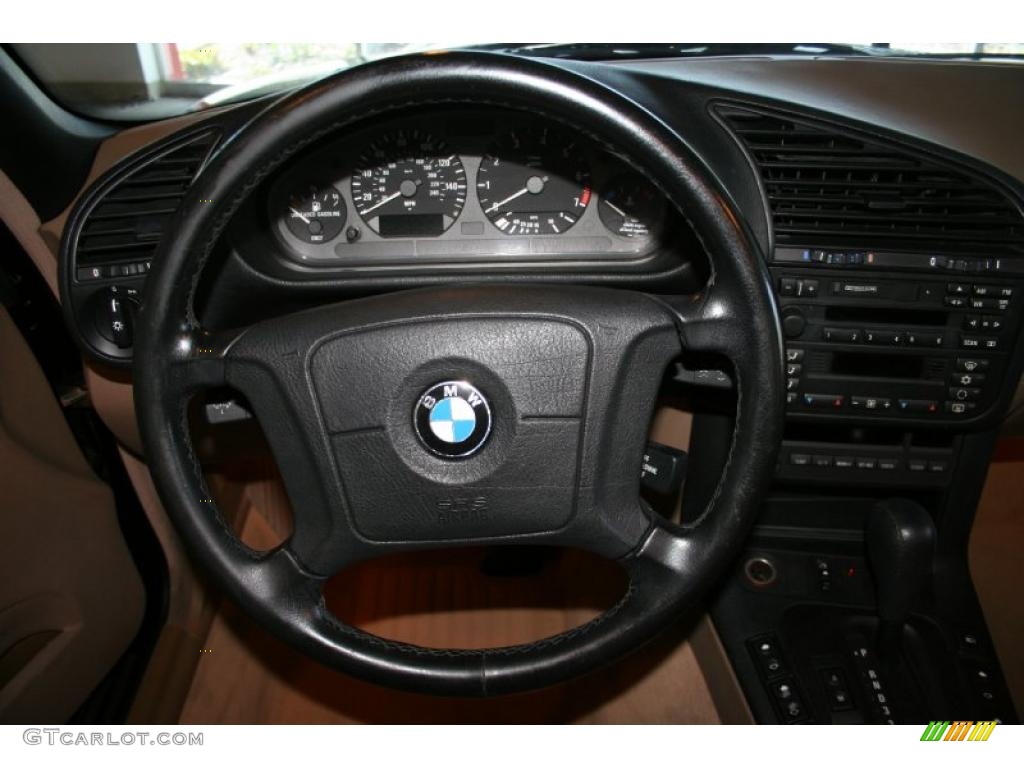 1998 3 Series 323i Convertible - Black II / Tan photo #8