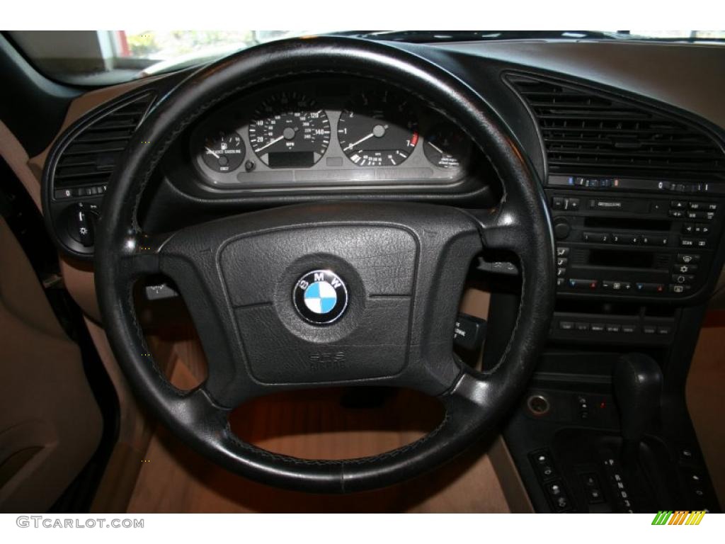 1998 3 Series 323i Convertible - Black II / Tan photo #8