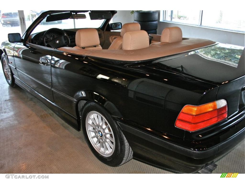 1998 3 Series 323i Convertible - Black II / Tan photo #15