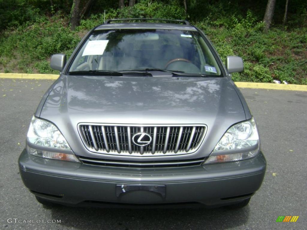 2001 RX 300 AWD - Mineral Green Metallic / Ivory photo #2