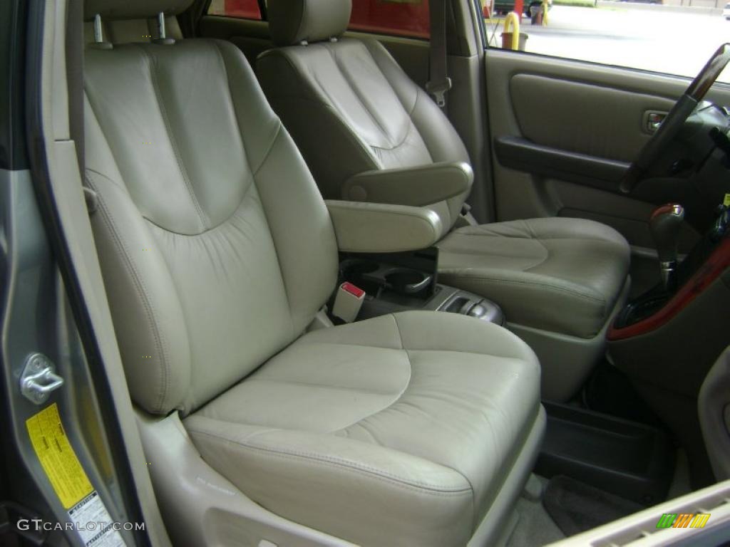 2001 RX 300 AWD - Mineral Green Metallic / Ivory photo #17