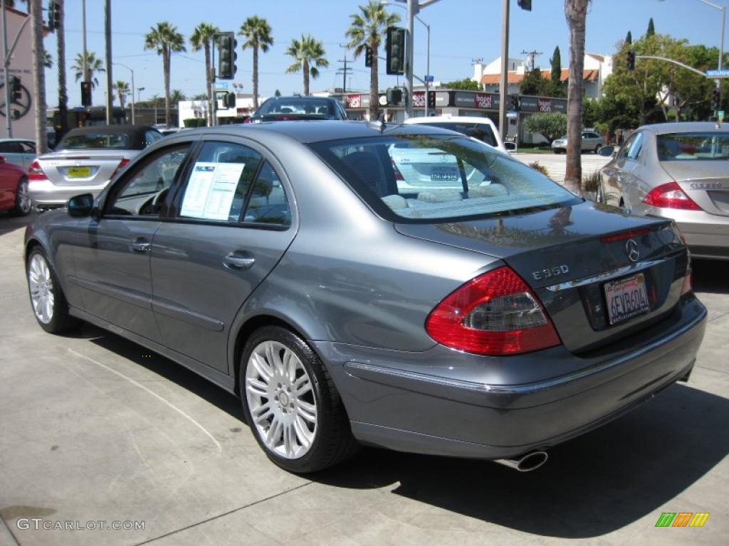 2008 E 350 Sedan - Flint Grey Metallic / Ash photo #4