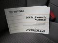 2008 Black Sand Pearl Toyota Corolla LE  photo #9