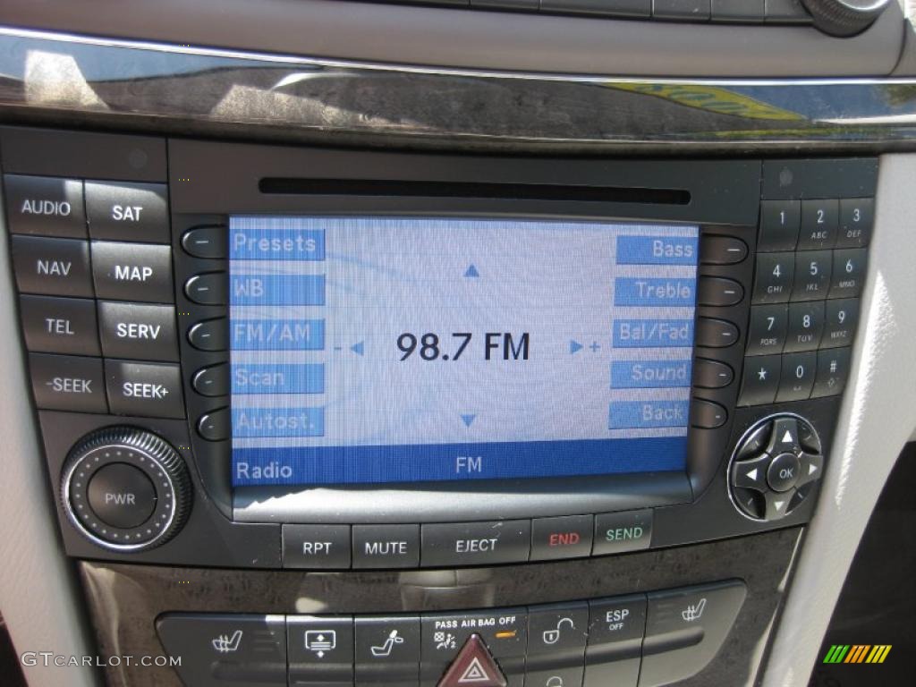 2008 E 350 Sedan - Flint Grey Metallic / Ash photo #12