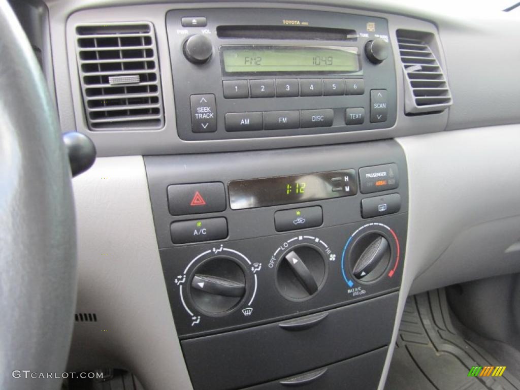 2008 Corolla LE - Black Sand Pearl / Stone photo #12