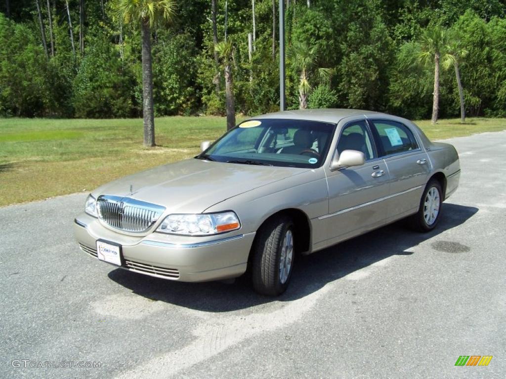 Silver Birch Metallic Lincoln Town Car