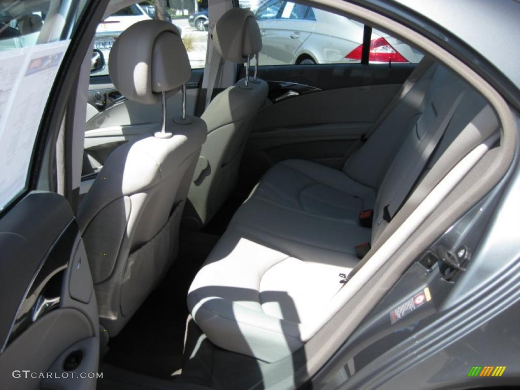 2008 E 350 Sedan - Flint Grey Metallic / Ash photo #19