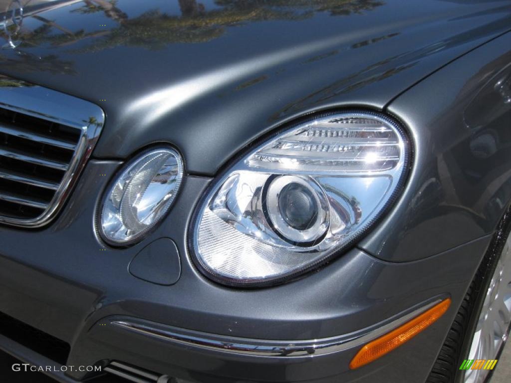 2008 E 350 Sedan - Flint Grey Metallic / Ash photo #22