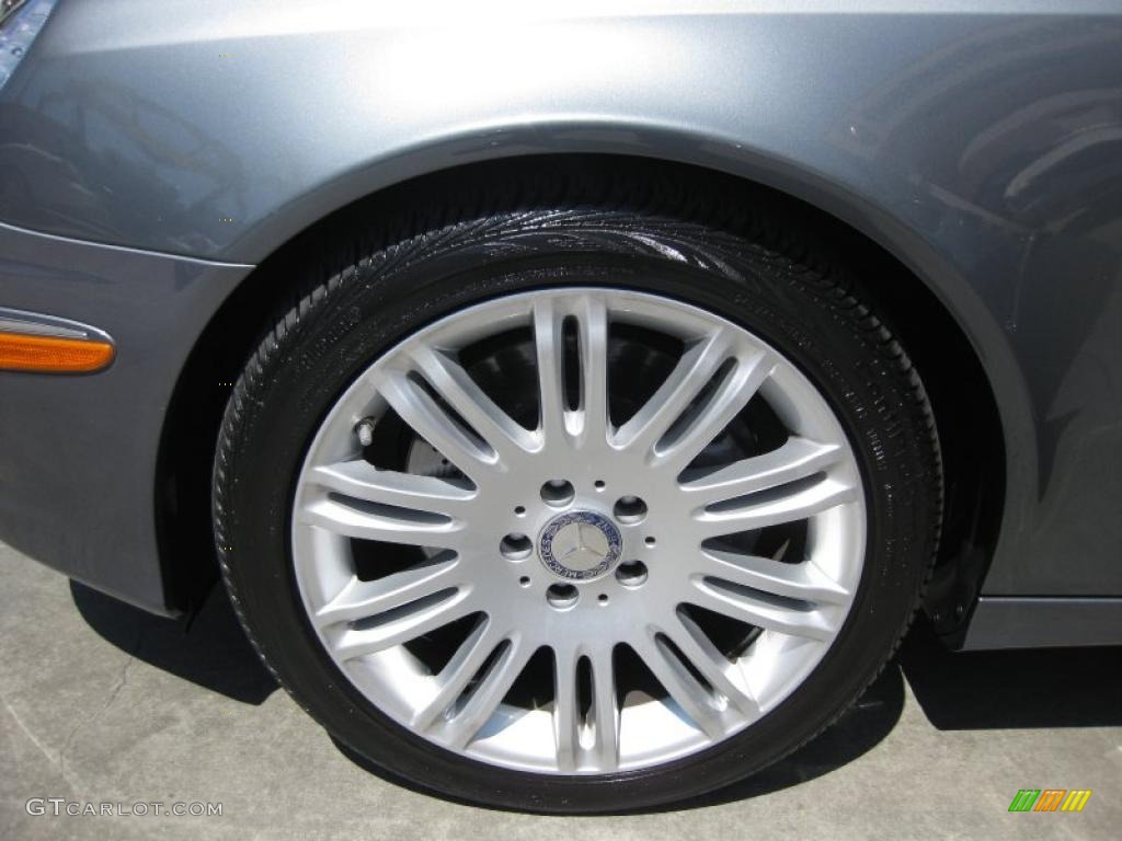 2008 E 350 Sedan - Flint Grey Metallic / Ash photo #23