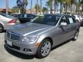 2008 Palladium Silver Metallic Mercedes-Benz C 300 Luxury  photo #6