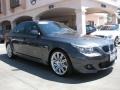 Platinum Grey Metallic - 5 Series 550i Sedan Photo No. 1