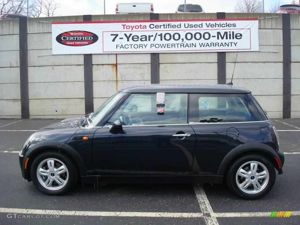 2006 Cooper Hardtop - Astro Black Metallic / Black/Panther Black photo #1