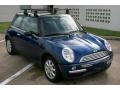 2004 Indi Blue Metallic Mini Cooper Hardtop  photo #17