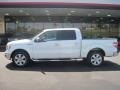 2010 Oxford White Ford F150 Lariat SuperCrew  photo #2