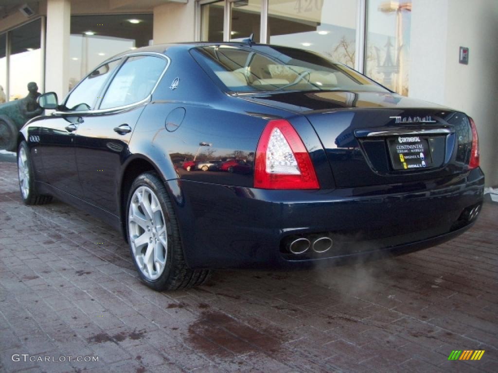 2009 Quattroporte S - Blu Oceano (Blue) / Avorio photo #14