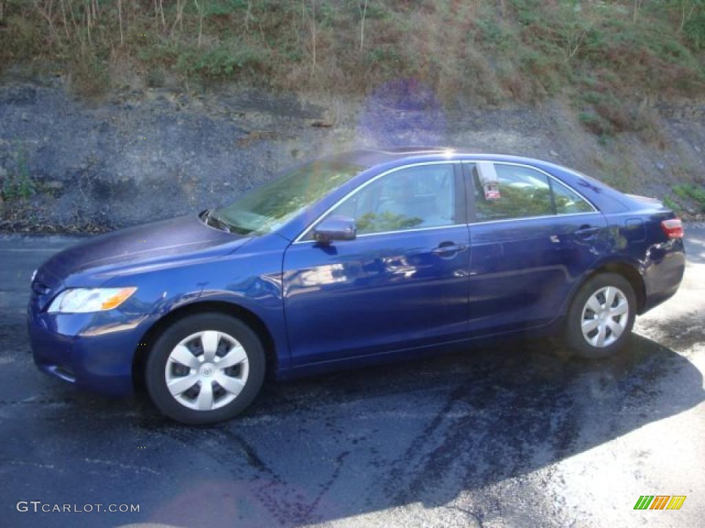 2008 Camry LE - Blue Ribbon Metallic / Ash photo #1