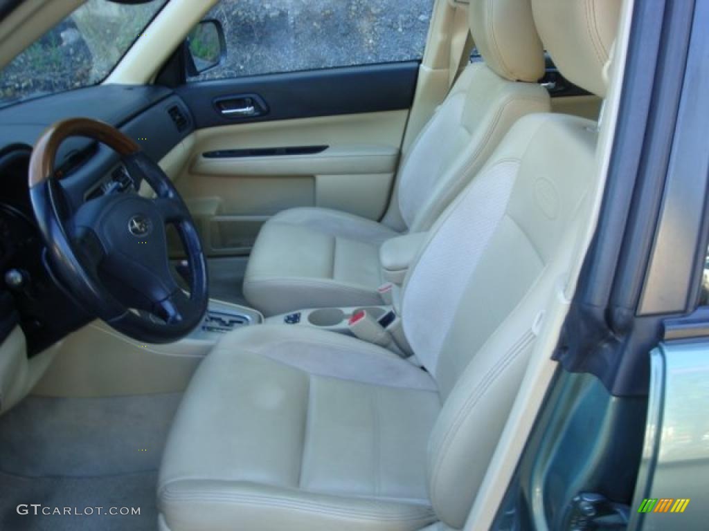 2006 Forester 2.5 X L.L.Bean Edition - Evergreen Metallic / Desert Beige photo #7