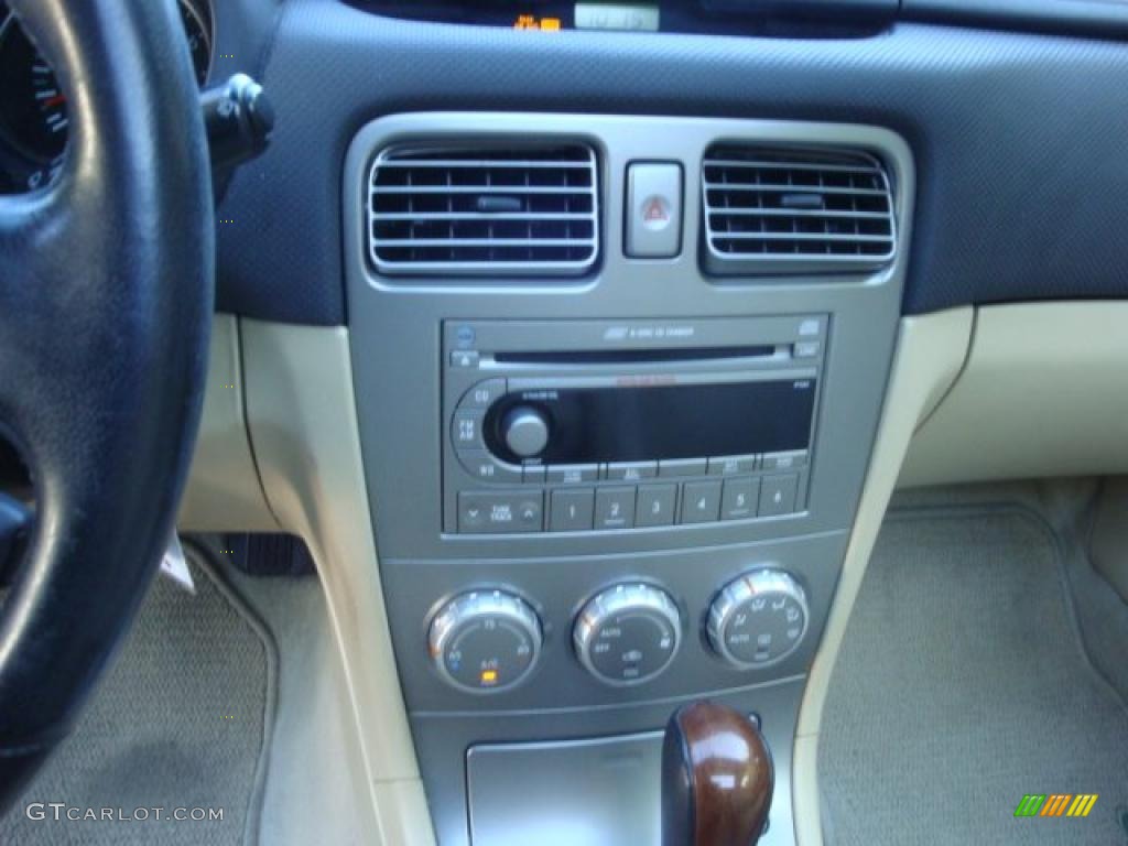 2006 Forester 2.5 X L.L.Bean Edition - Evergreen Metallic / Desert Beige photo #9