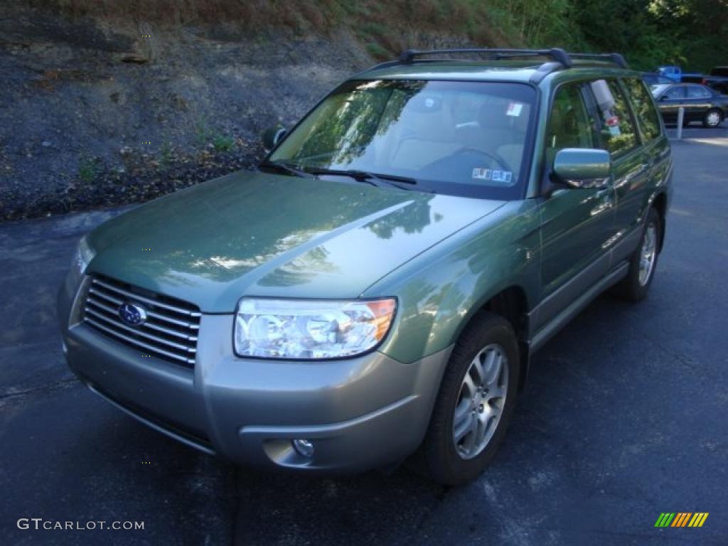 2006 Forester 2.5 X L.L.Bean Edition - Evergreen Metallic / Desert Beige photo #11