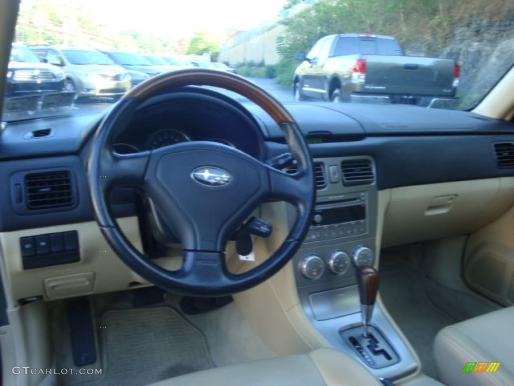 2006 Forester 2.5 X L.L.Bean Edition - Evergreen Metallic / Desert Beige photo #13