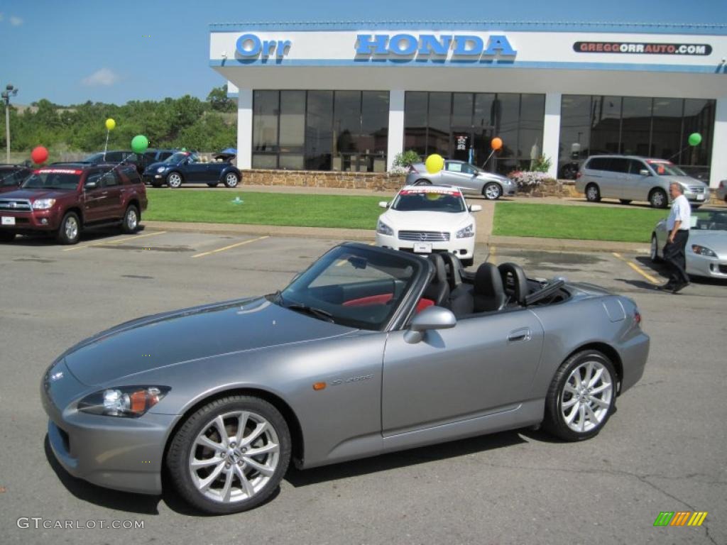 2006 S2000 Roadster - Silverstone Metallic / Red photo #1