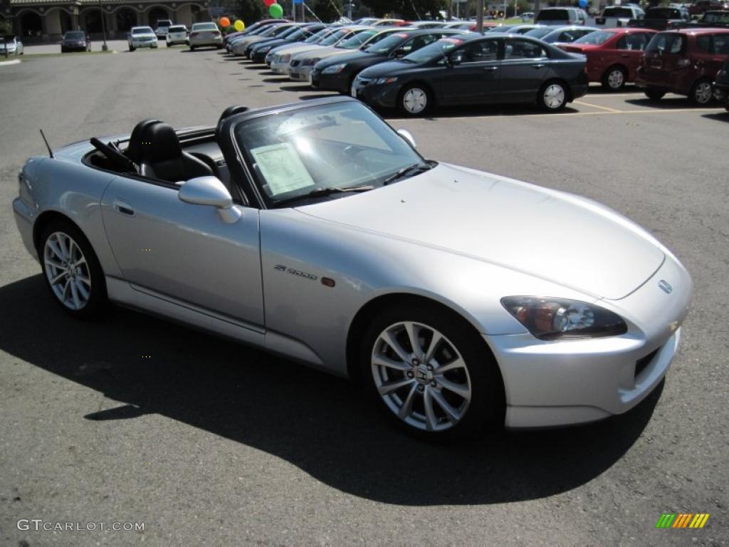 2006 S2000 Roadster - Sebring Silver Metallic / Black photo #7
