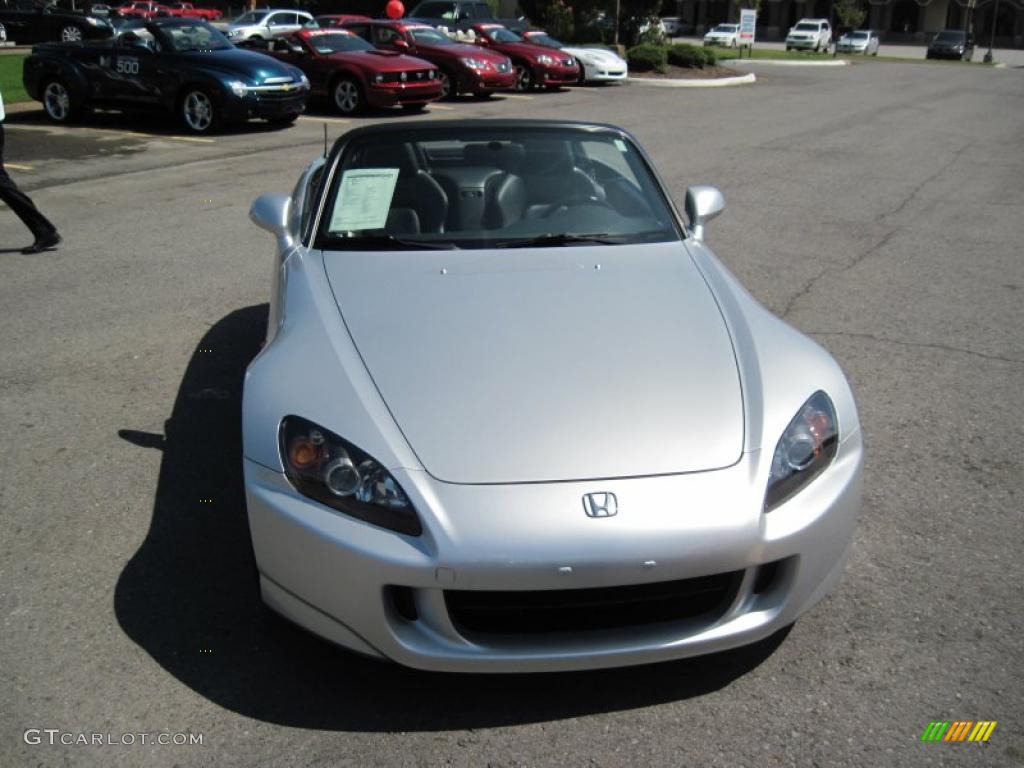 2006 S2000 Roadster - Sebring Silver Metallic / Black photo #8